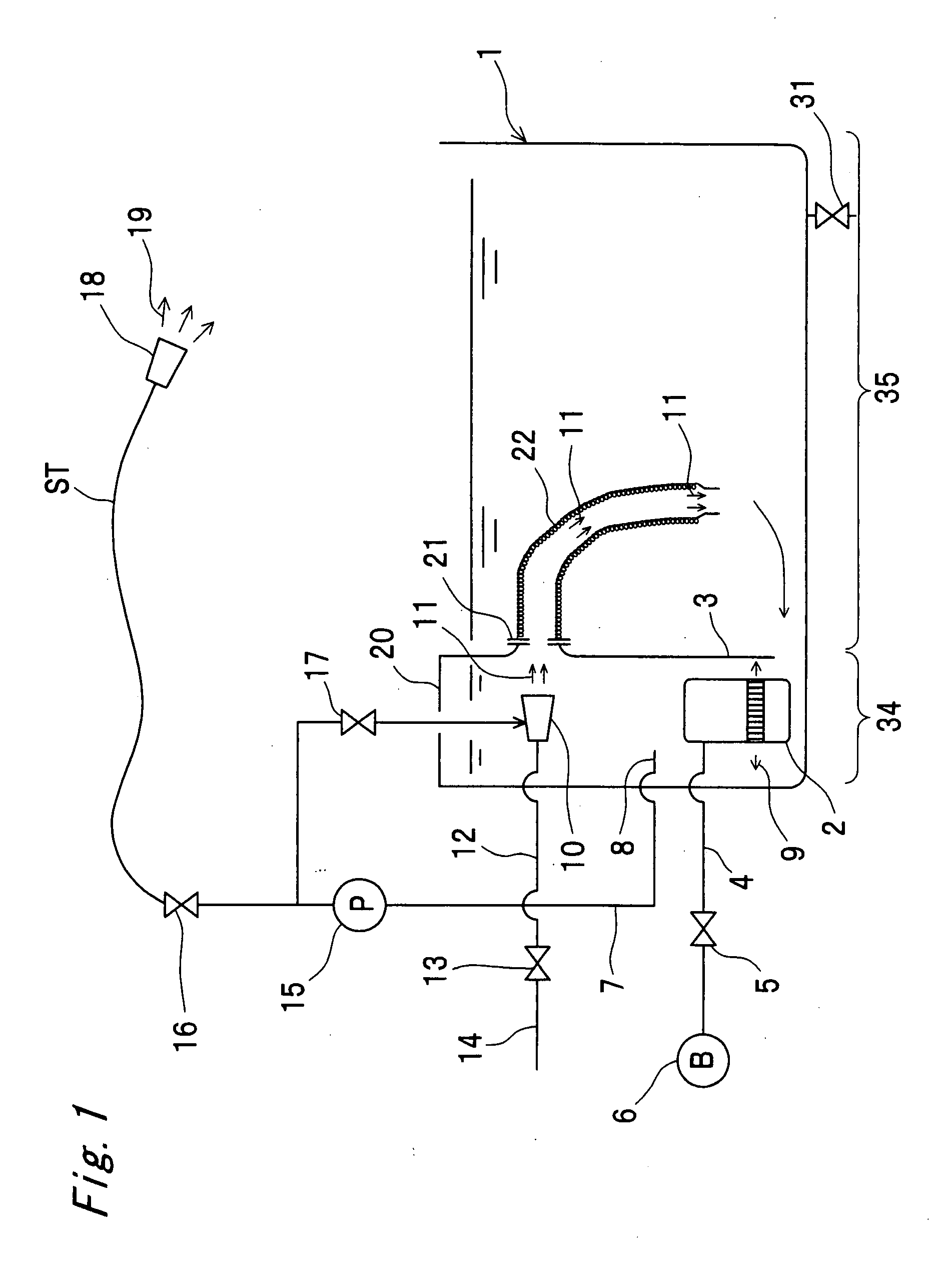 Manufacturing method for micro-nano bubble bathtub water and micro-nano bubble bathtub