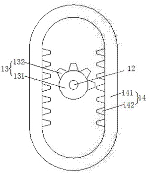 Easy-to-move flour separation device