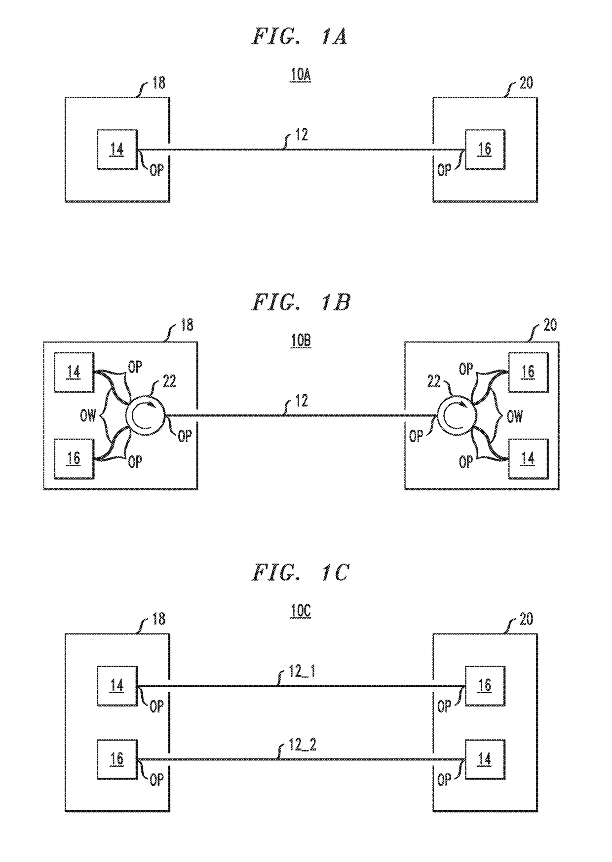 Optical spatial division multiplexing usable at short reach