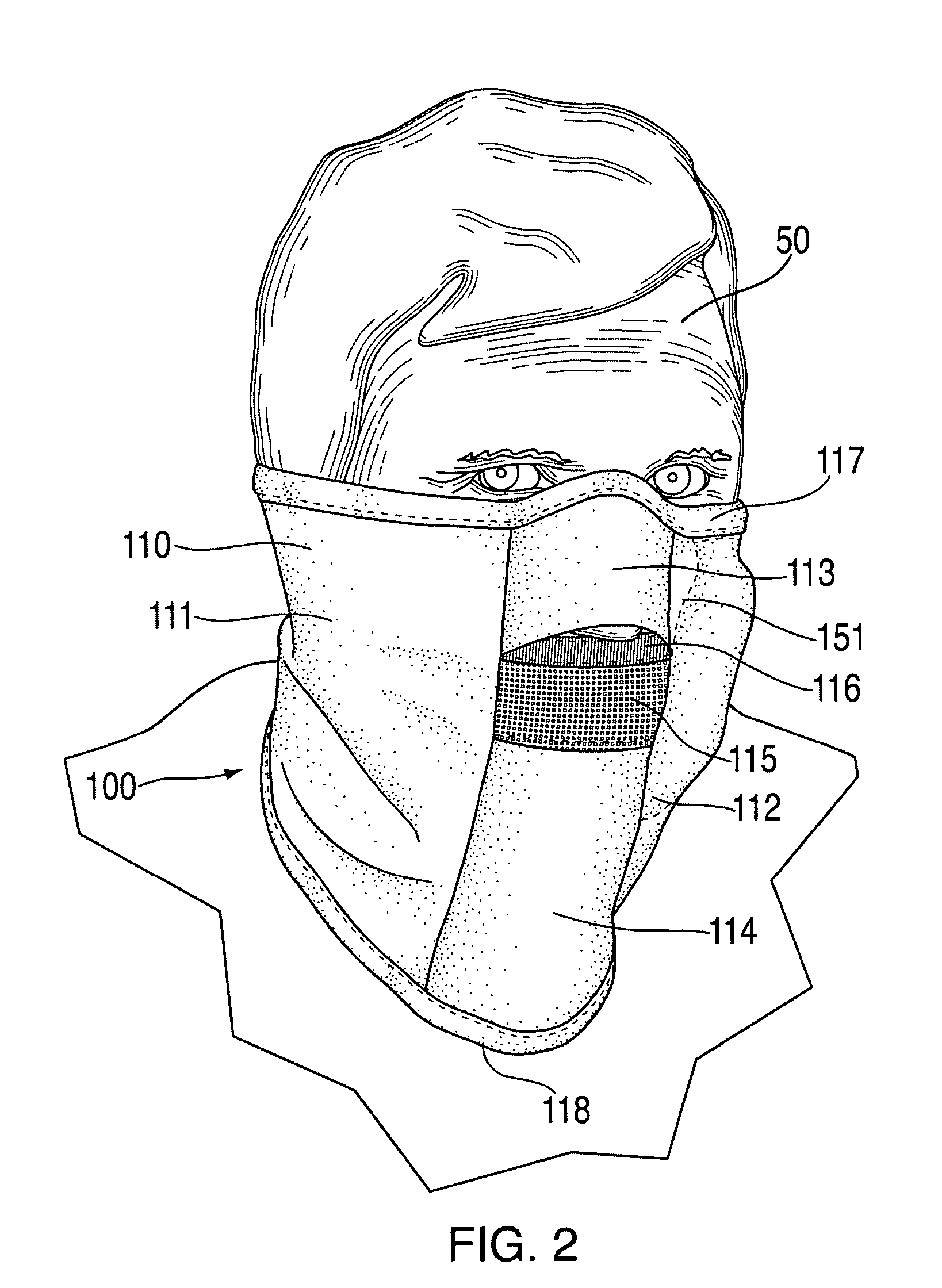 Convertible face and head covering