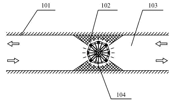 Elongated light-distributing light-emitting diode (LED) lamp