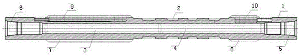 Azimuth acoustic logging device while drilling