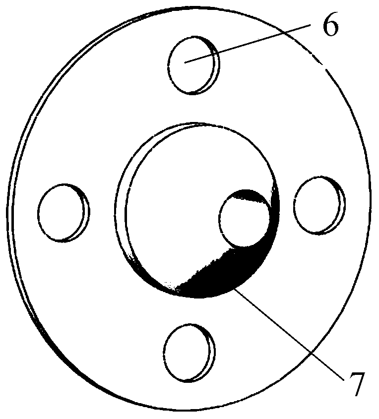 A high-temperature superconducting cable end connection structure and connection method