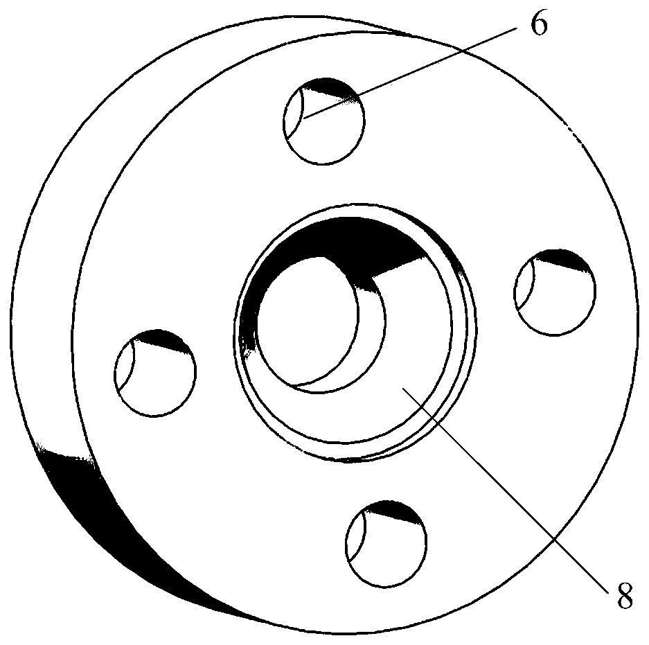 A high-temperature superconducting cable end connection structure and connection method