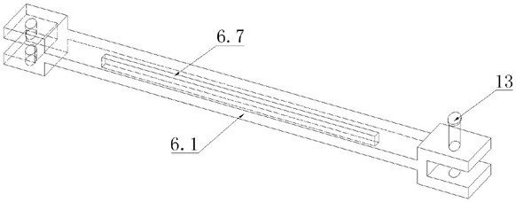 An excavation device for multi-angle roadway excavation in two-dimensional similar simulation test