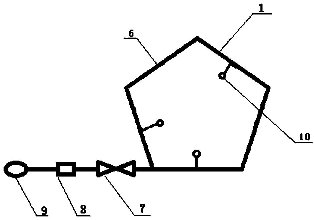 Construction method of combined fence with spraying device and fence module