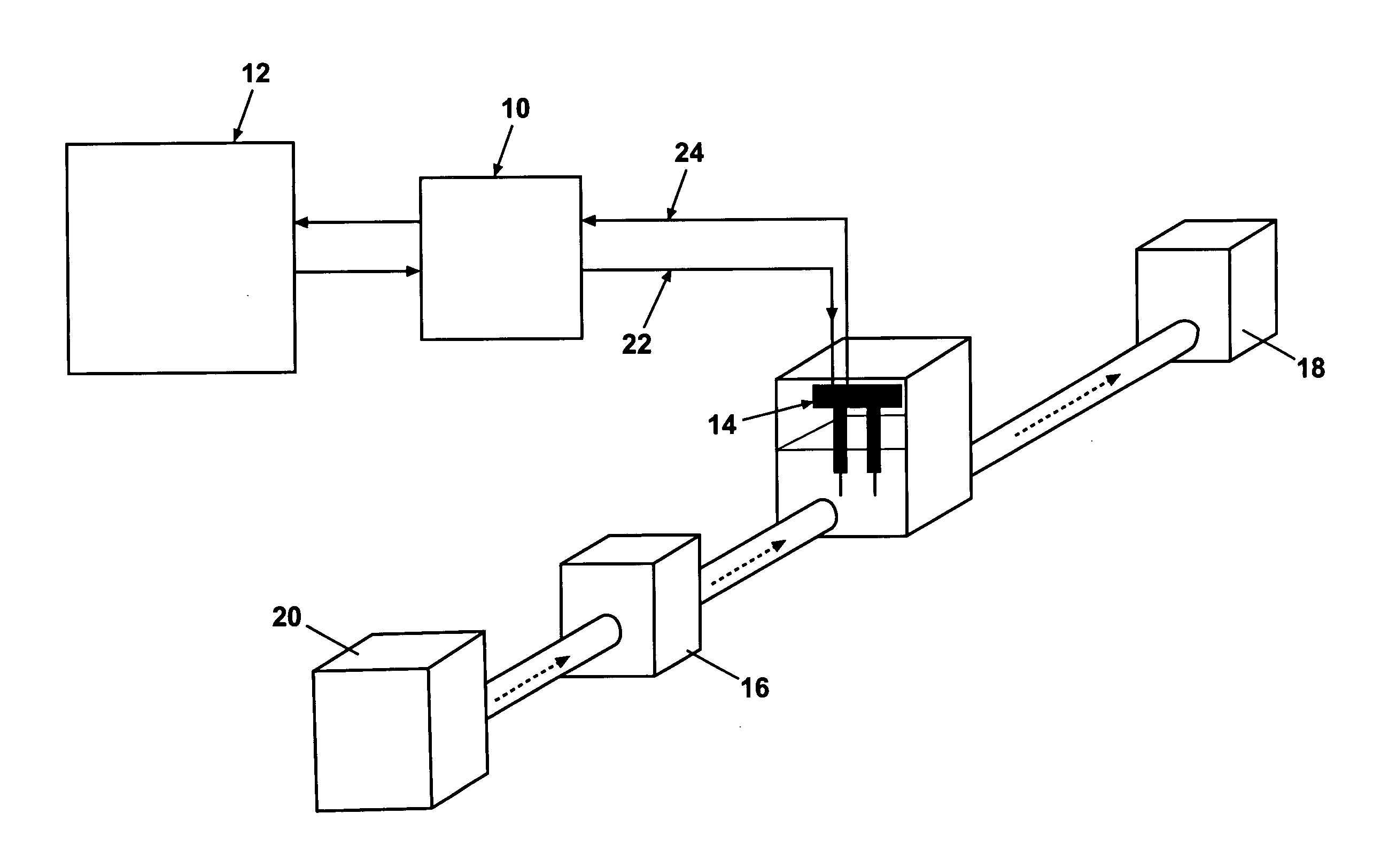 Water conductivity monitoring circuit for use with a steam generator