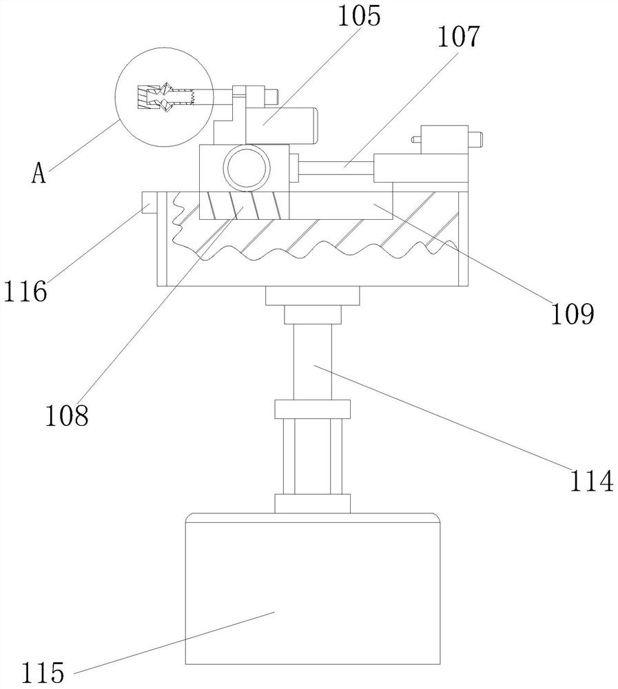 A kind of drilling pipe processing equipment