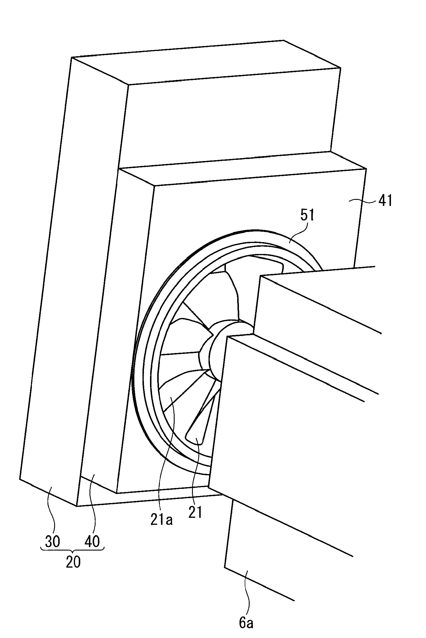 Cooling device and construction machine or working machine equipped with the same