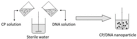 Surface-mediated gene therapy type artificial lens and preparation method for same