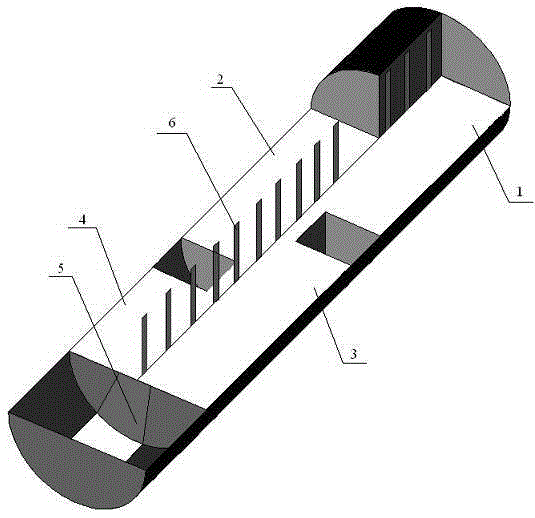 CD-method construction method for improving loess tunnel with super-large cross section