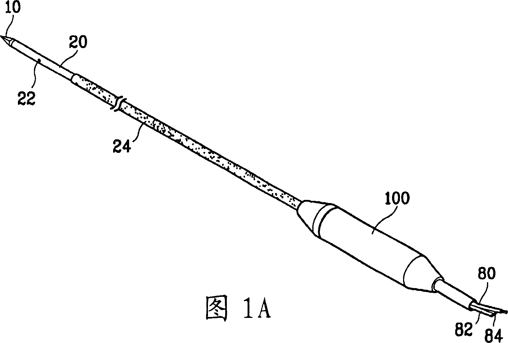 Electrode for radiofrequency tissue ablation