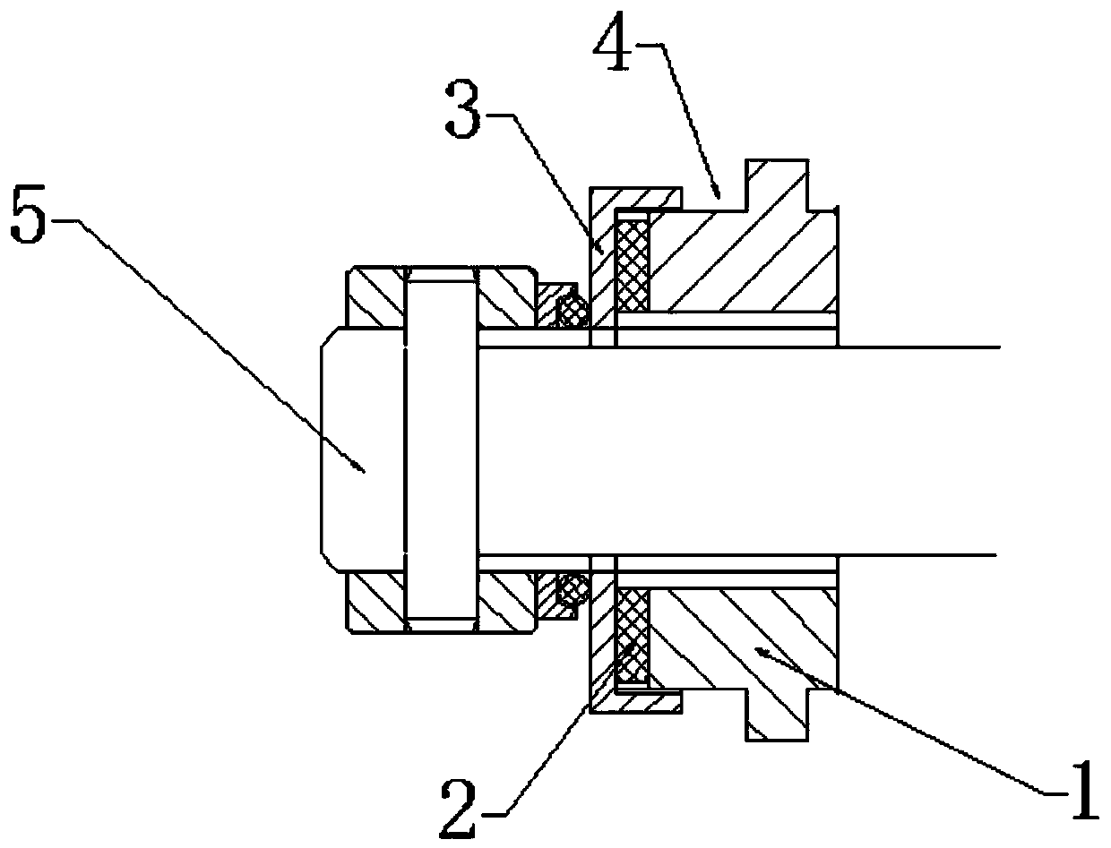 Spring energy storage brake air chamber with function of preventing parking brake force attenuation