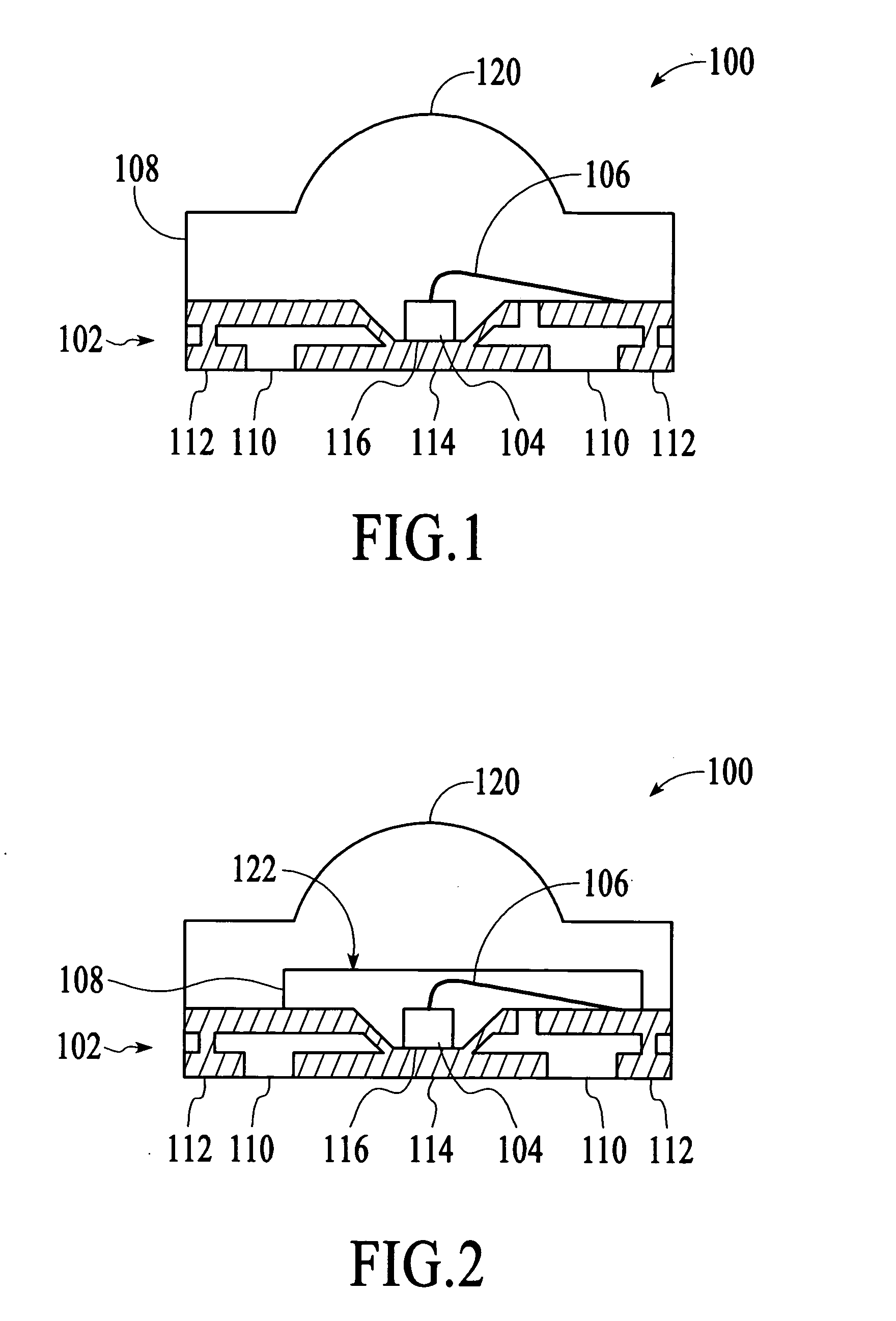 PCB-based surface mount LED device with silicone-based encapsulation structure