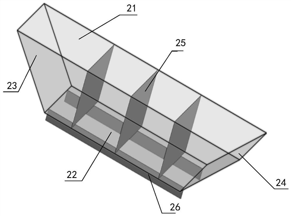 Box culvert construction method for broadening road and box culvert