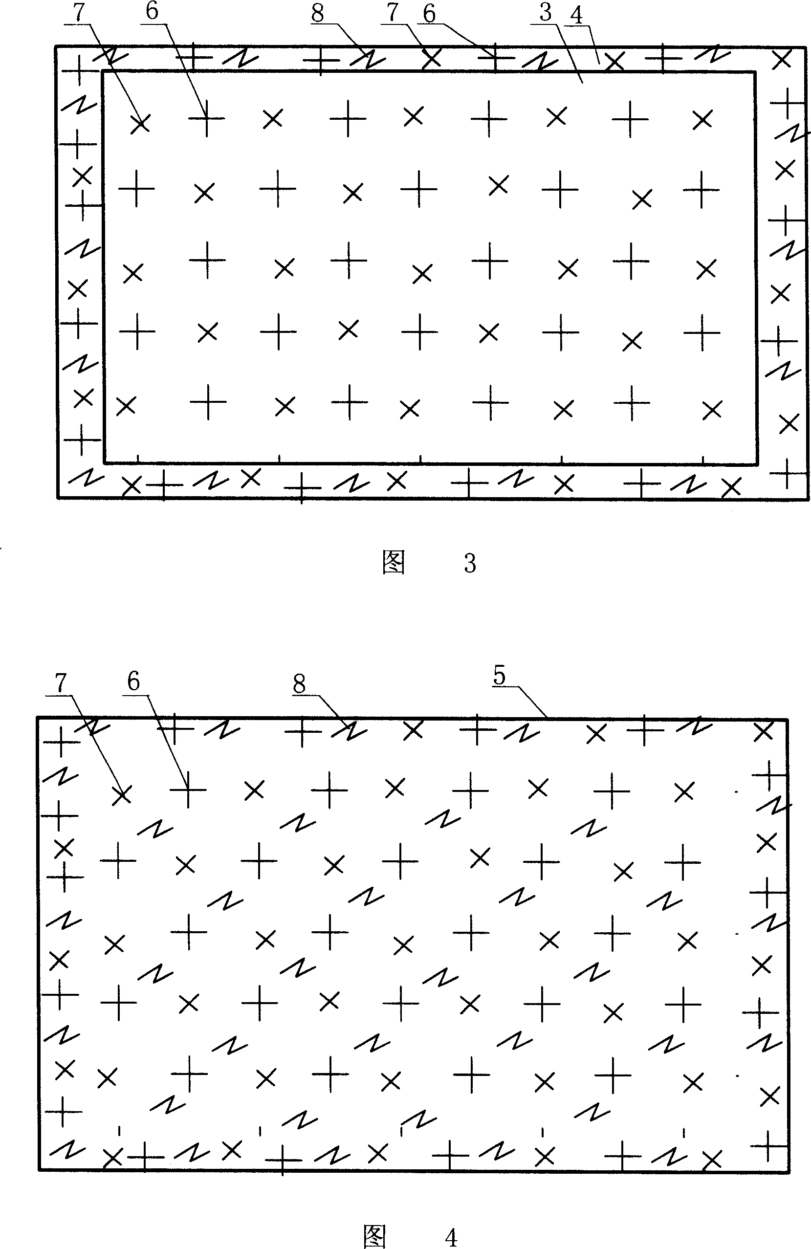 Heavy caliber high-strength plastic wound pipe having pipe wall made of wrapping material and manufacture method therefor