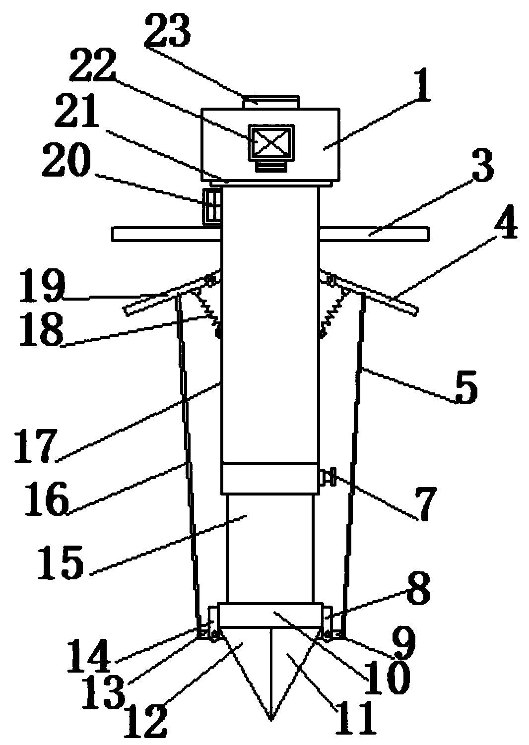 Soil-accompanied seedling transplanter for young perilla seedlings