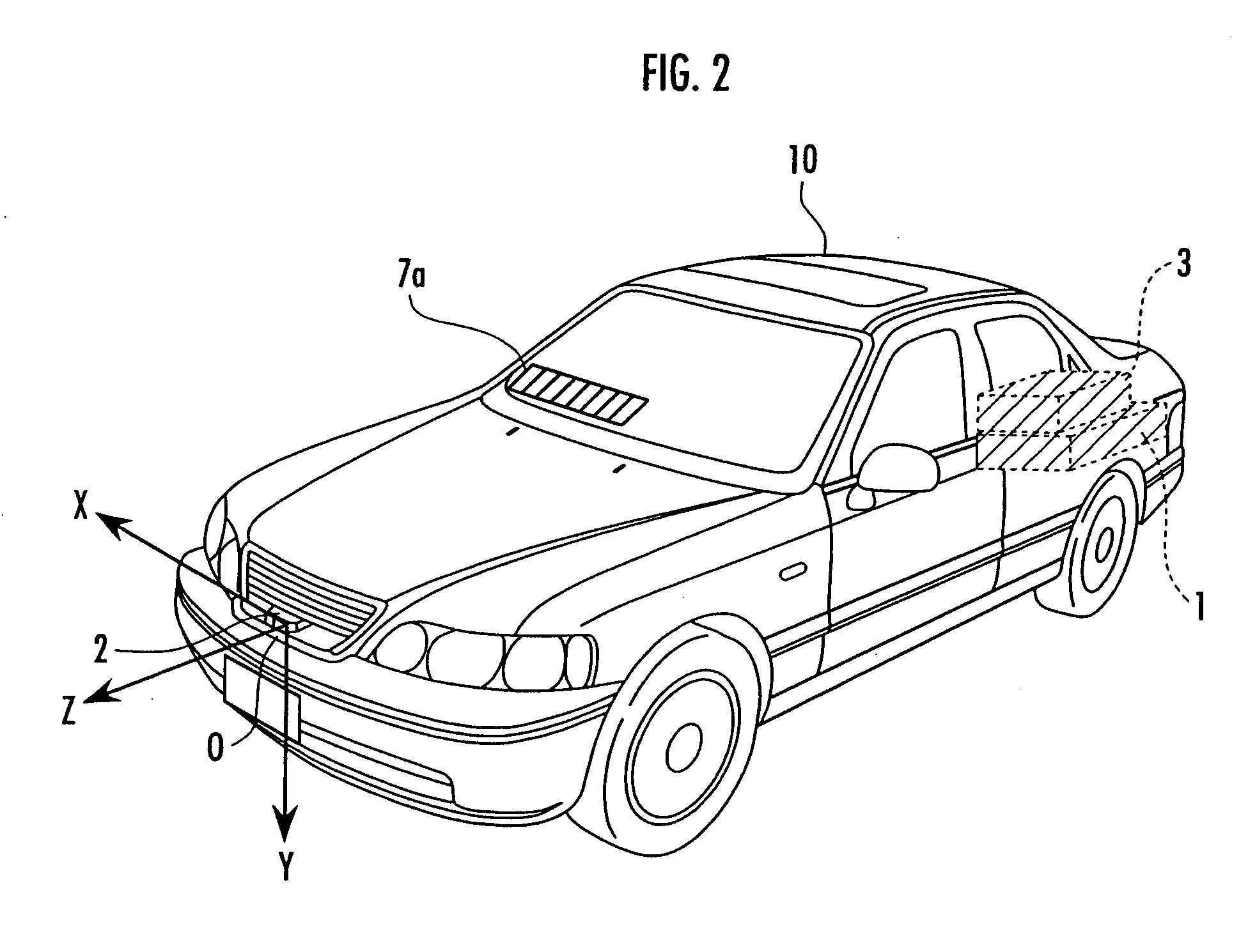 Vehicle surroundings monitoring apparatus