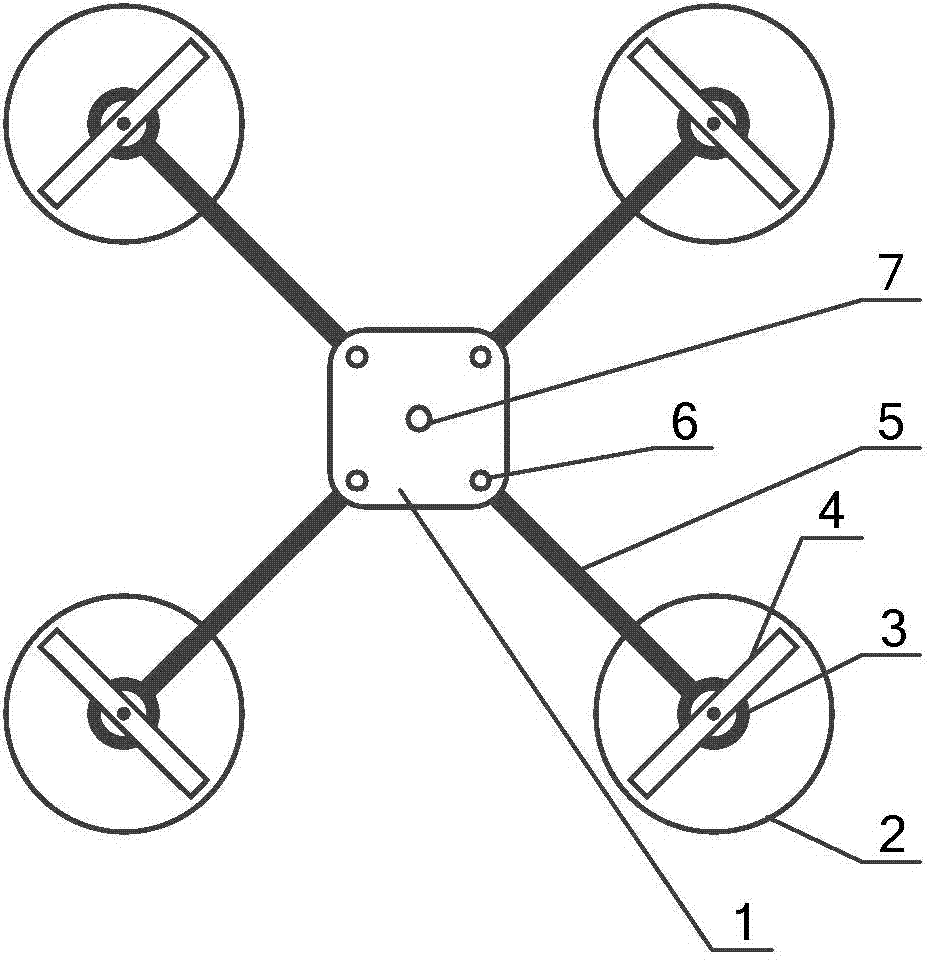 Multi-resolution indoor three-dimensional scene reconstitution device and method based on laser radar and quadrotor