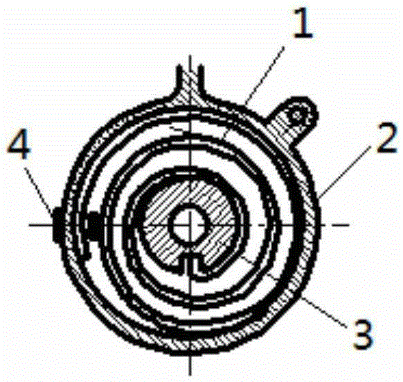 Heat treatment setting method for high-strength elastic material coil spring