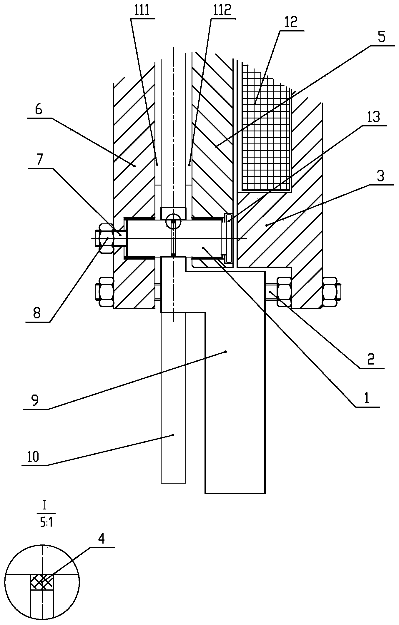 Magnet brake used for lifting equipment