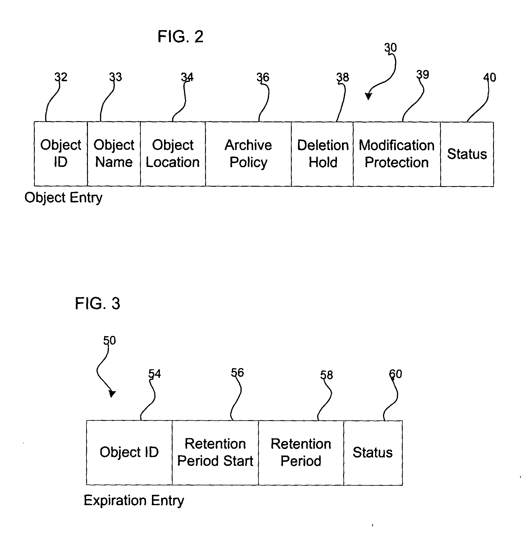 Method, system, and program for retention management and protection of stored objects