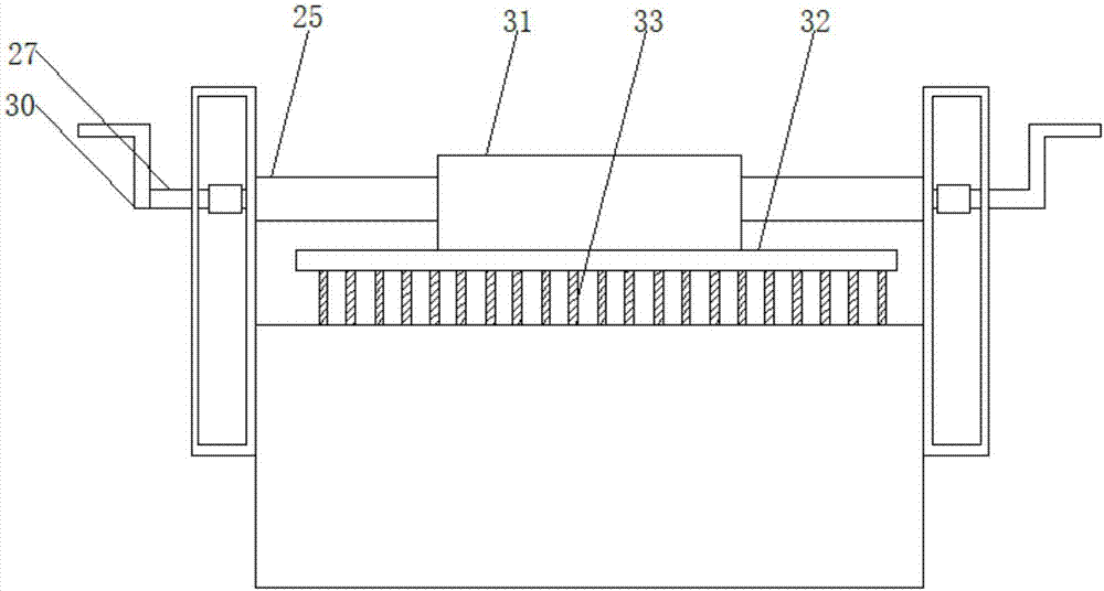 Drying apparatus for flocking production