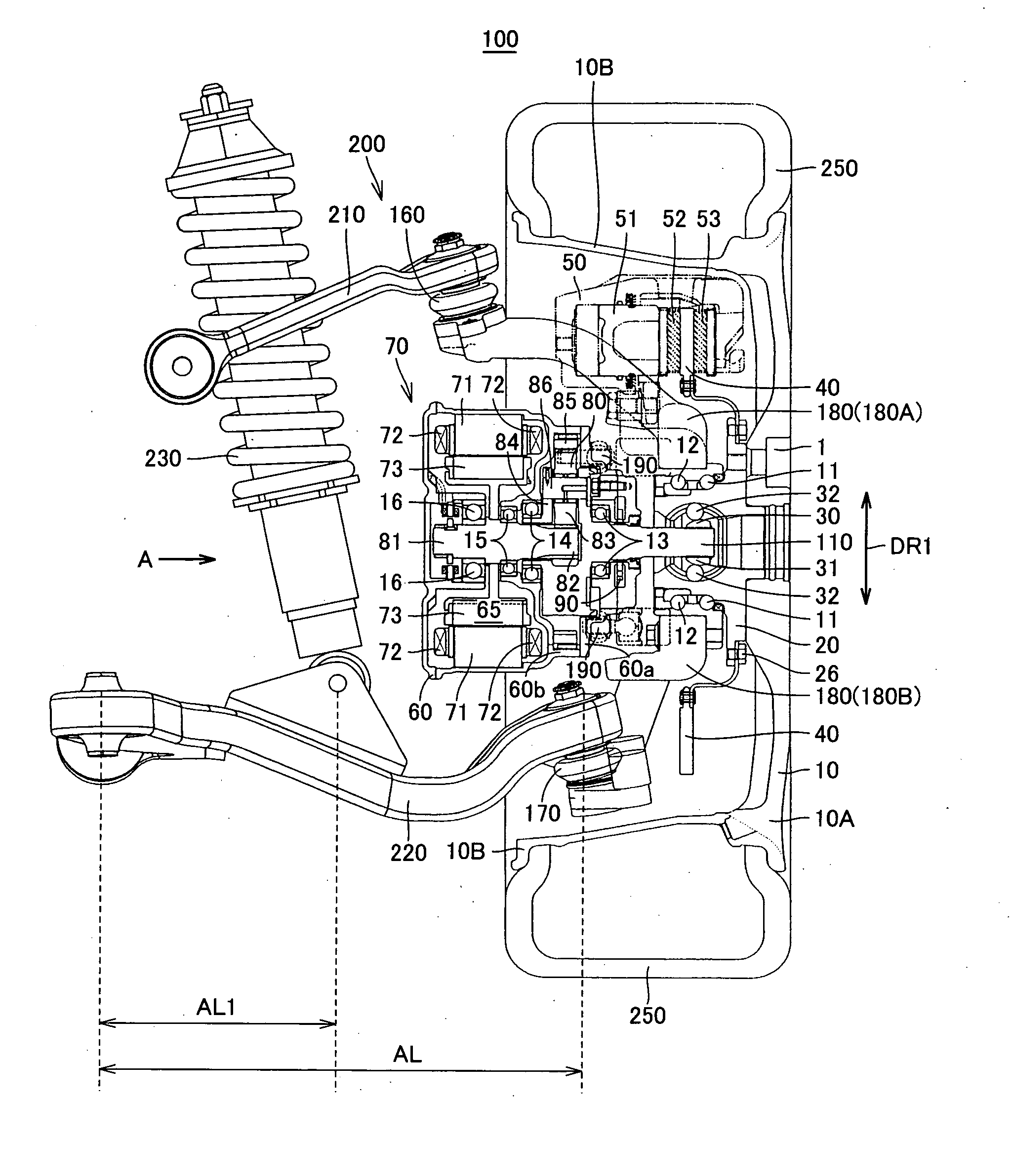 In-Wheel motor with high durability