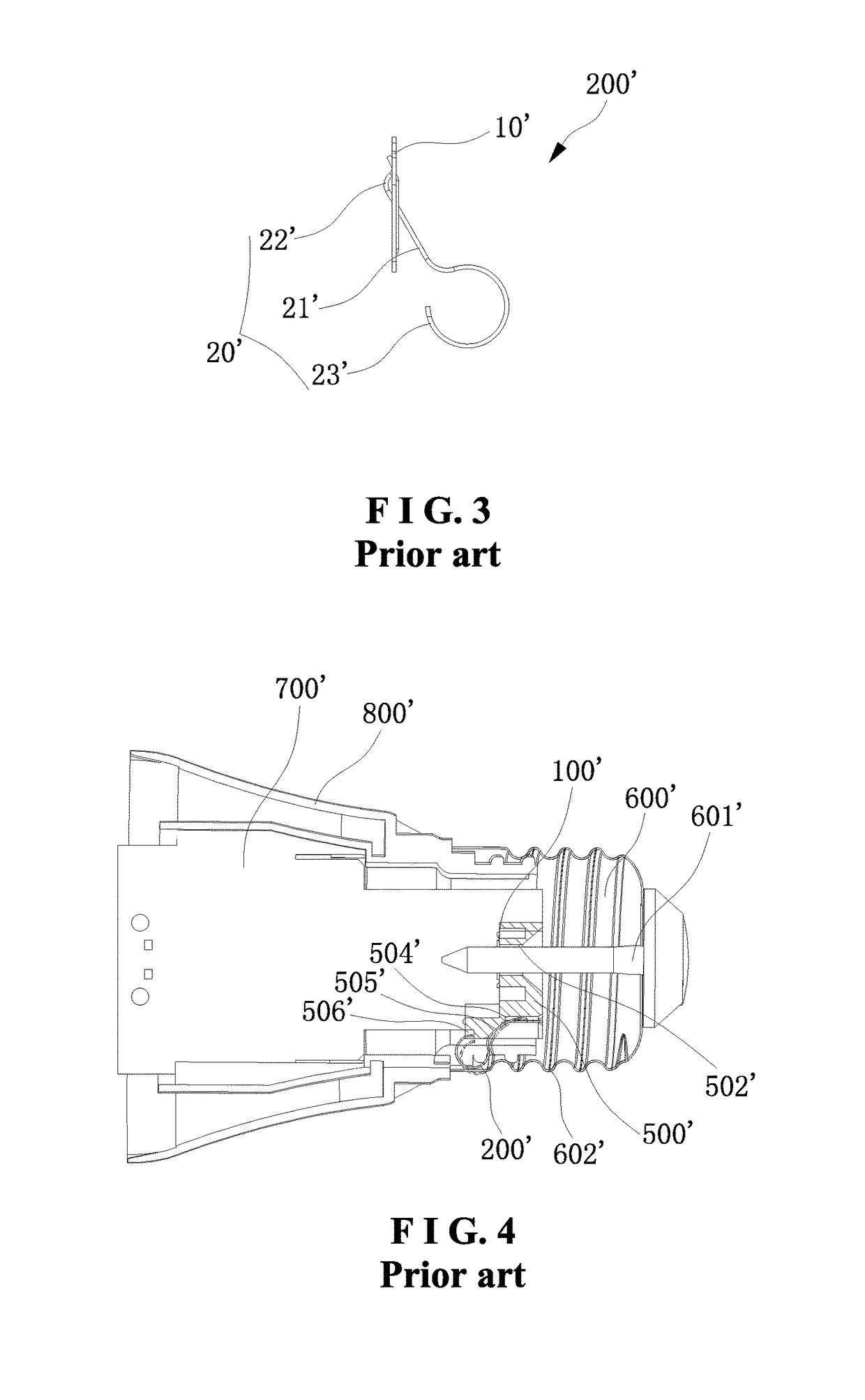 Negative connecting terminal and negative connector for LED bulb drive board and lamp cap