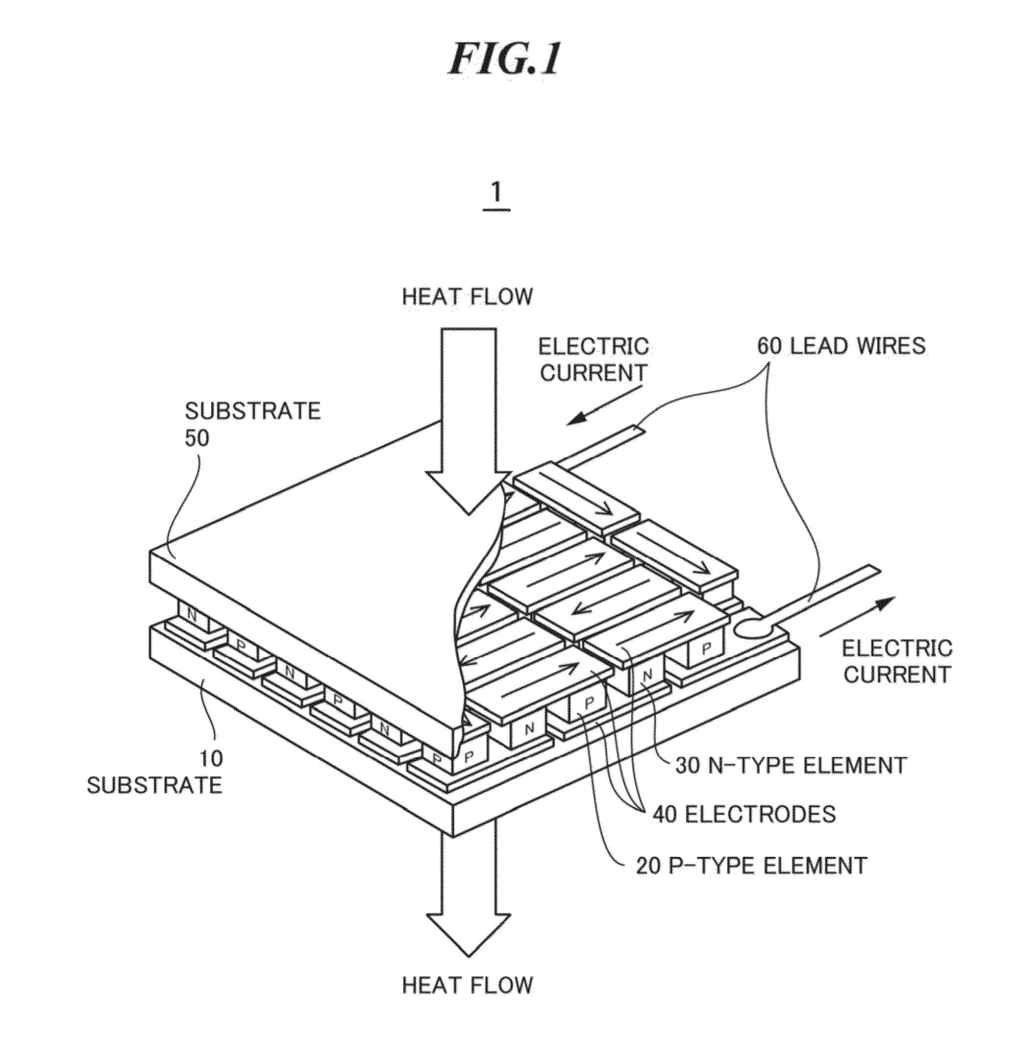 Thermoelectric power module