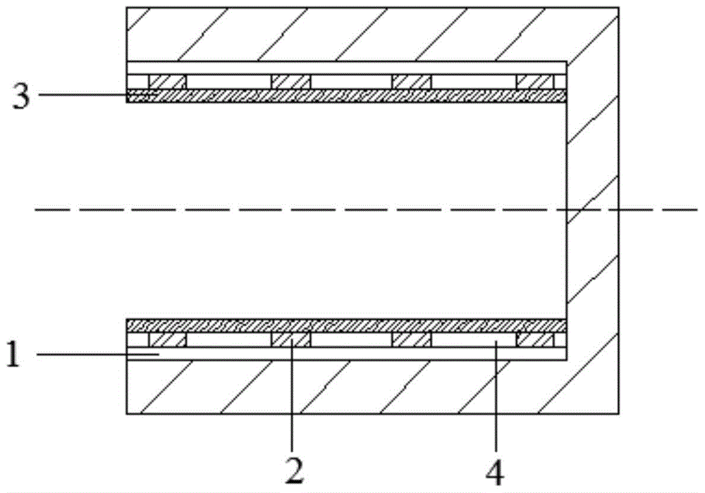 A support device and support method for a loess tunnel