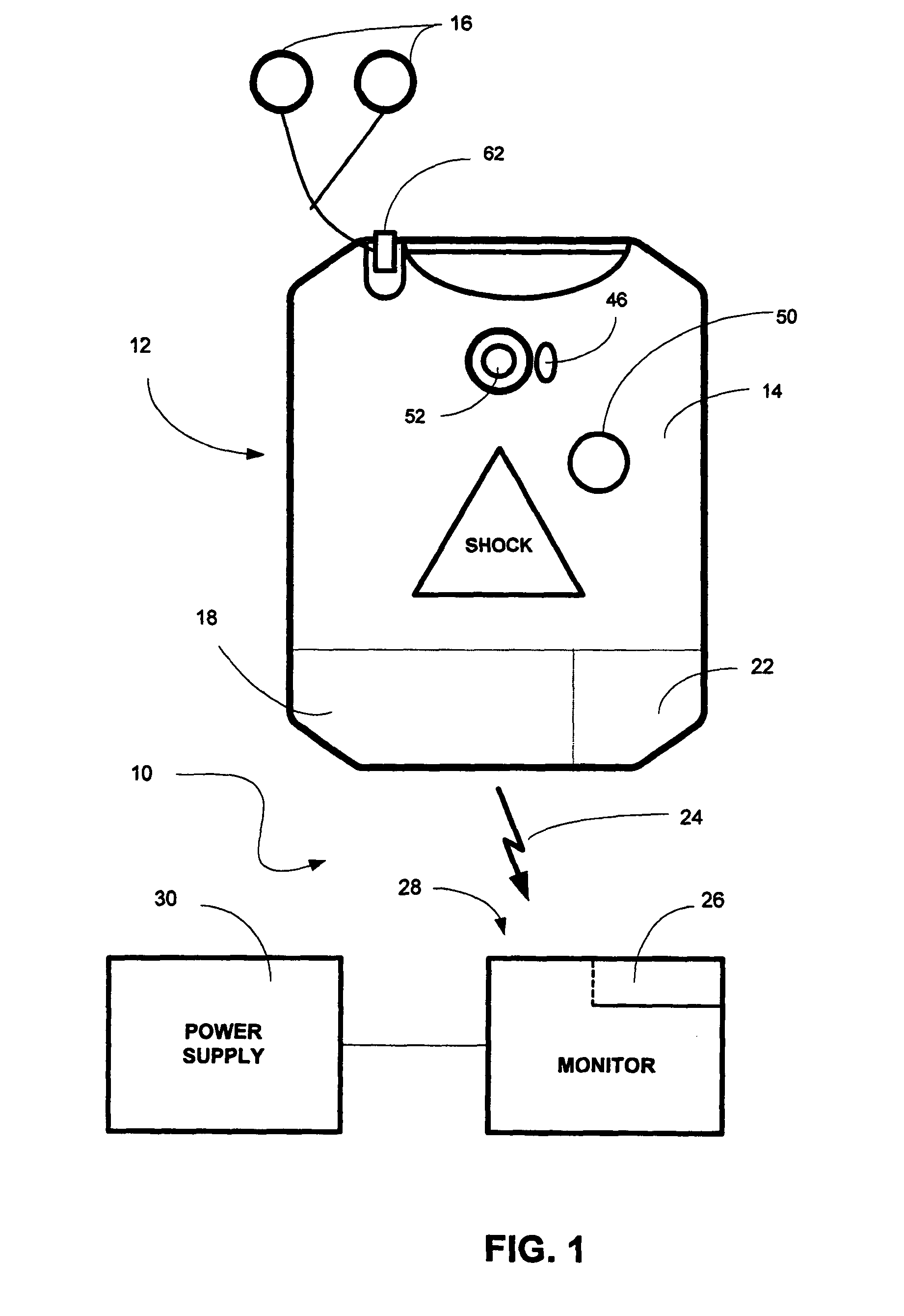 System and method for monitoring external portable medical devices