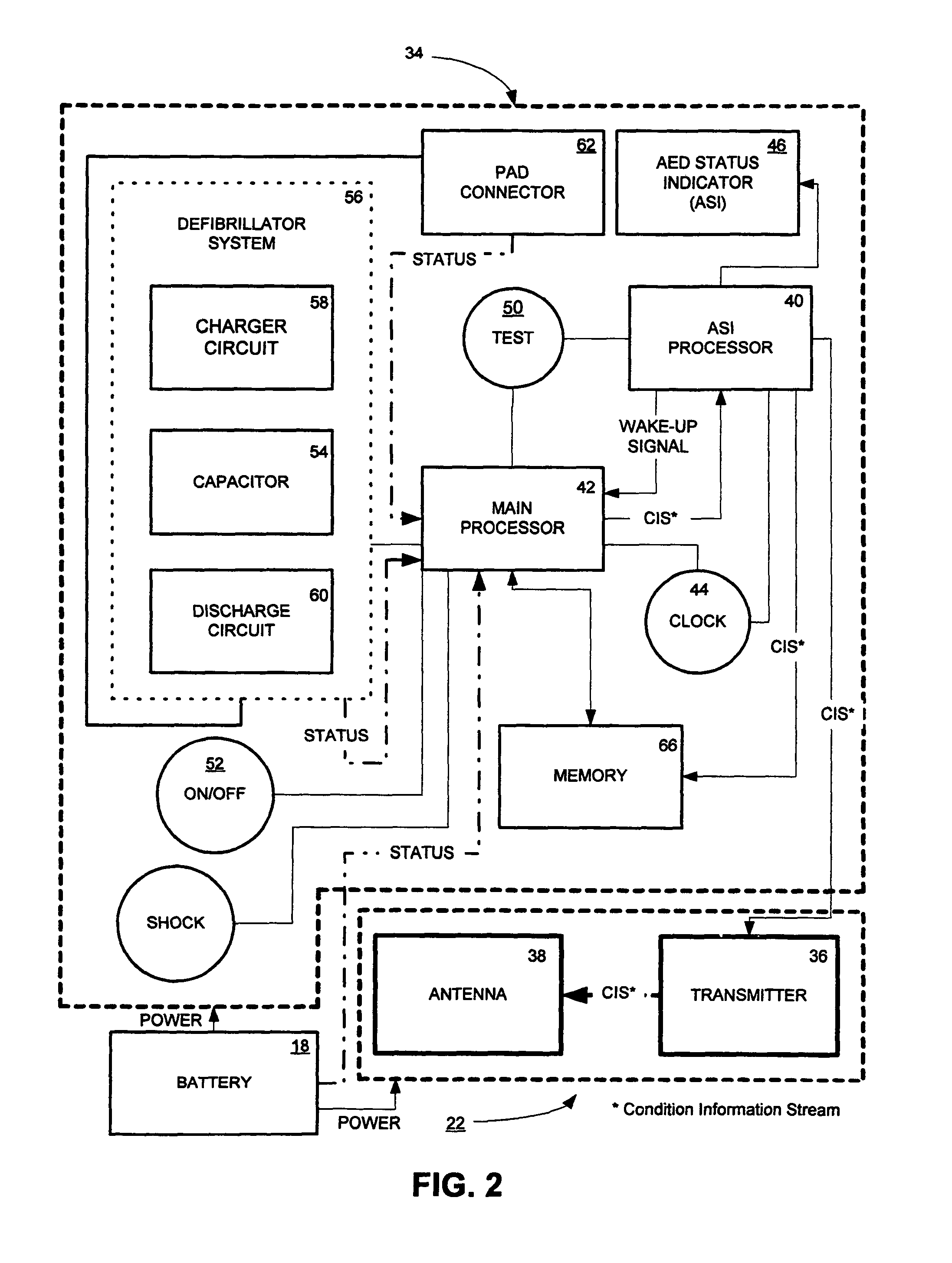 System and method for monitoring external portable medical devices