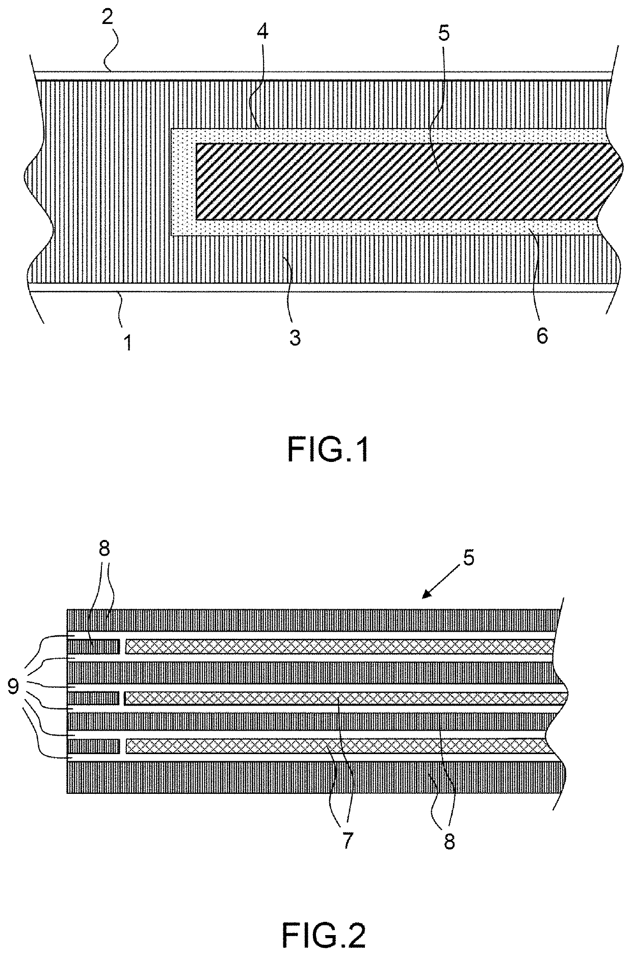 Electrical power distribution integrated into a satellite structural panel