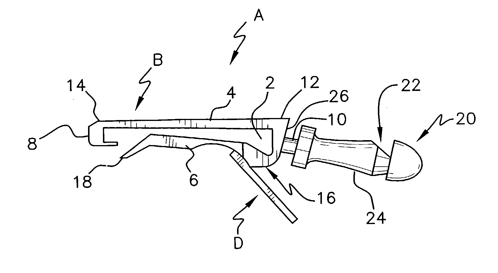 Hands free article support for supporting various articles in a vehicle and articles supported thereby