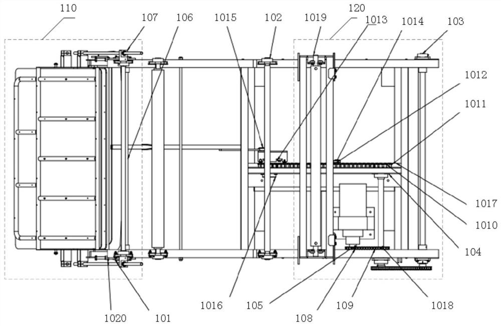 Sludge continuous dewatering system