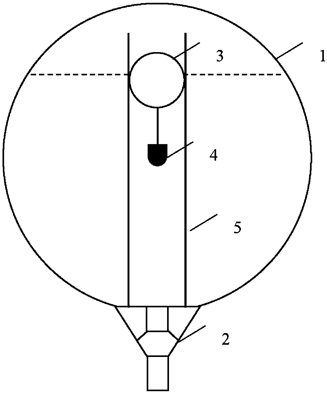 Automatically isolated security injection tank