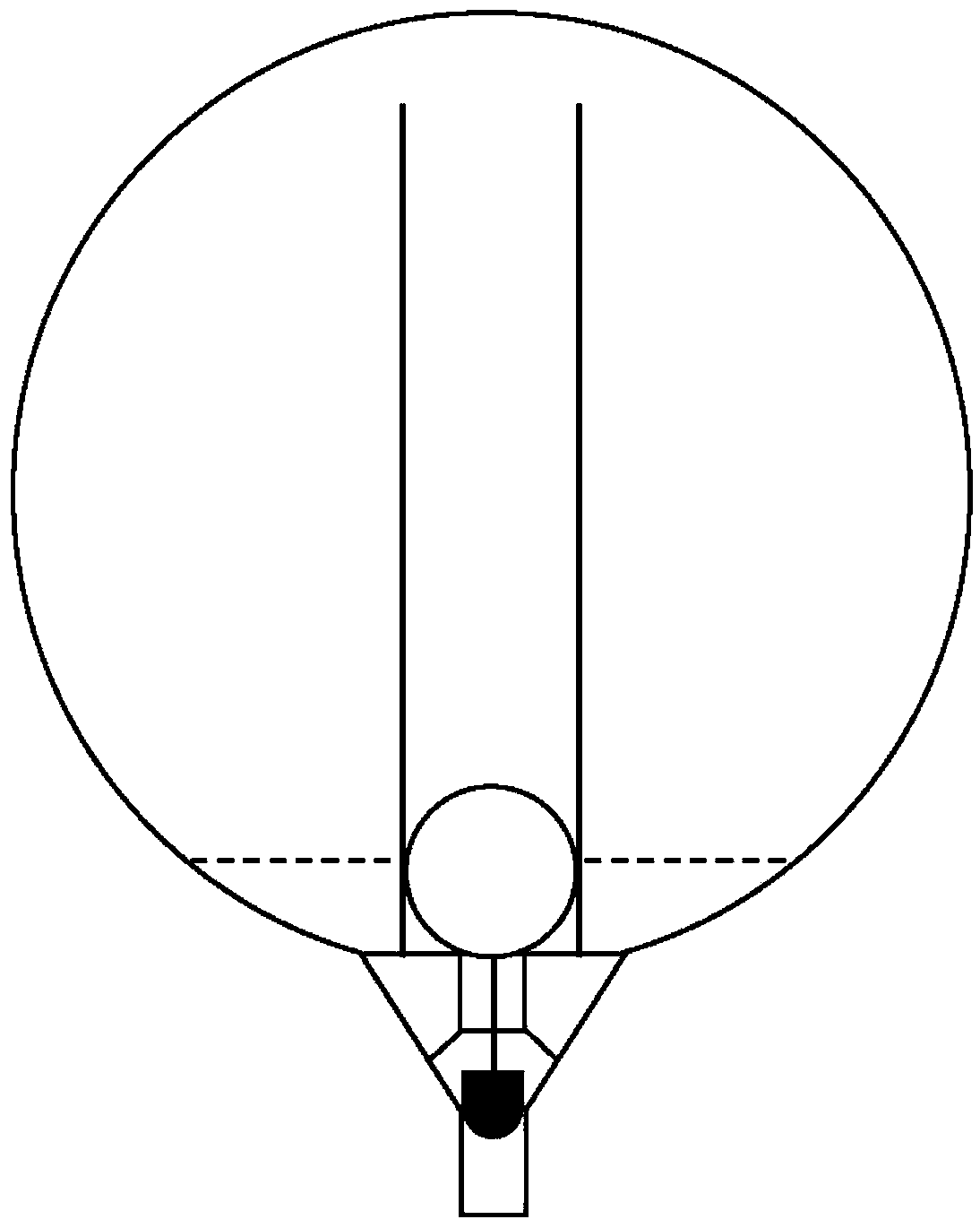 Automatically isolated security injection tank