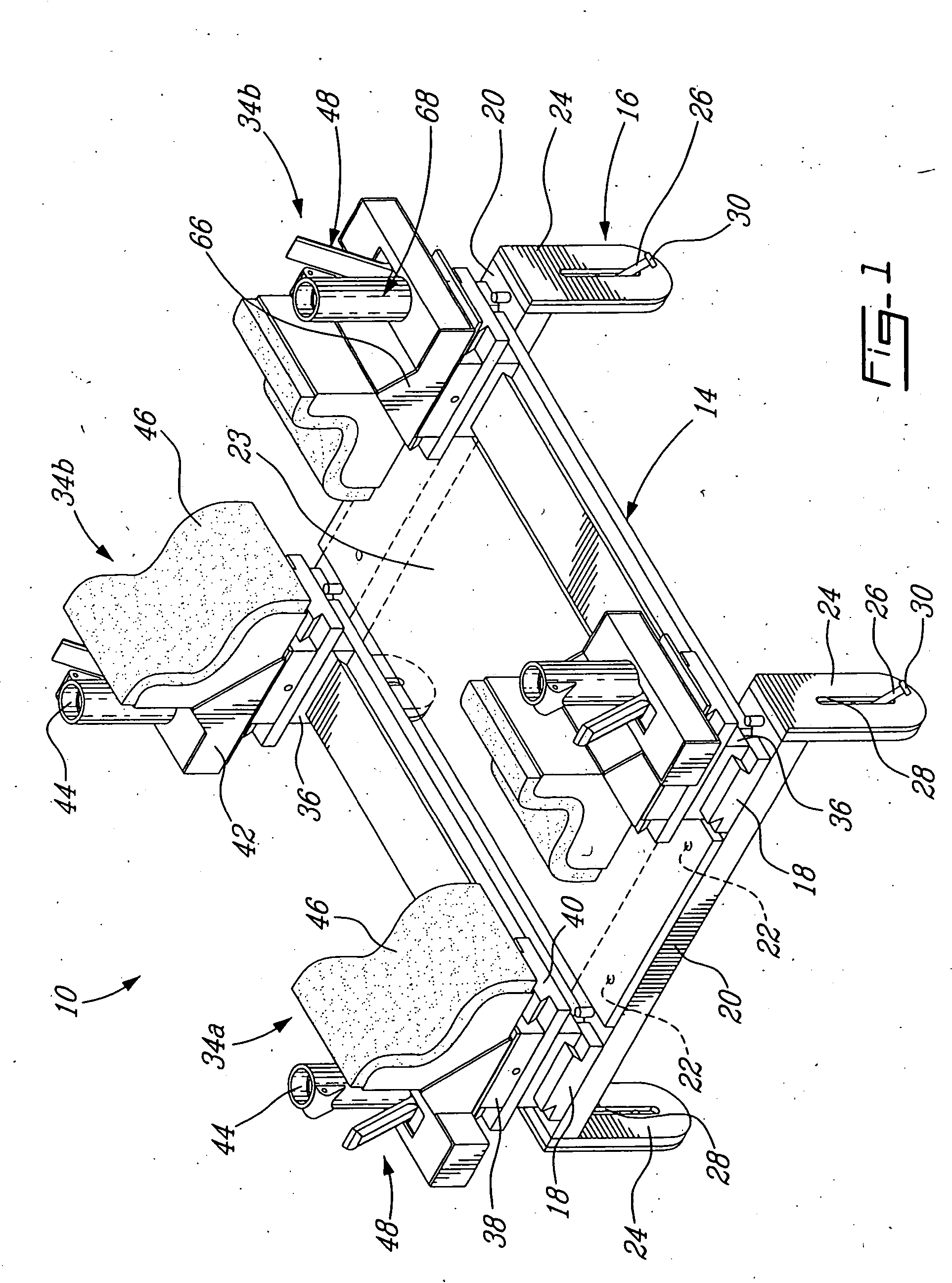 Dynamic frame for prone surgical positioning