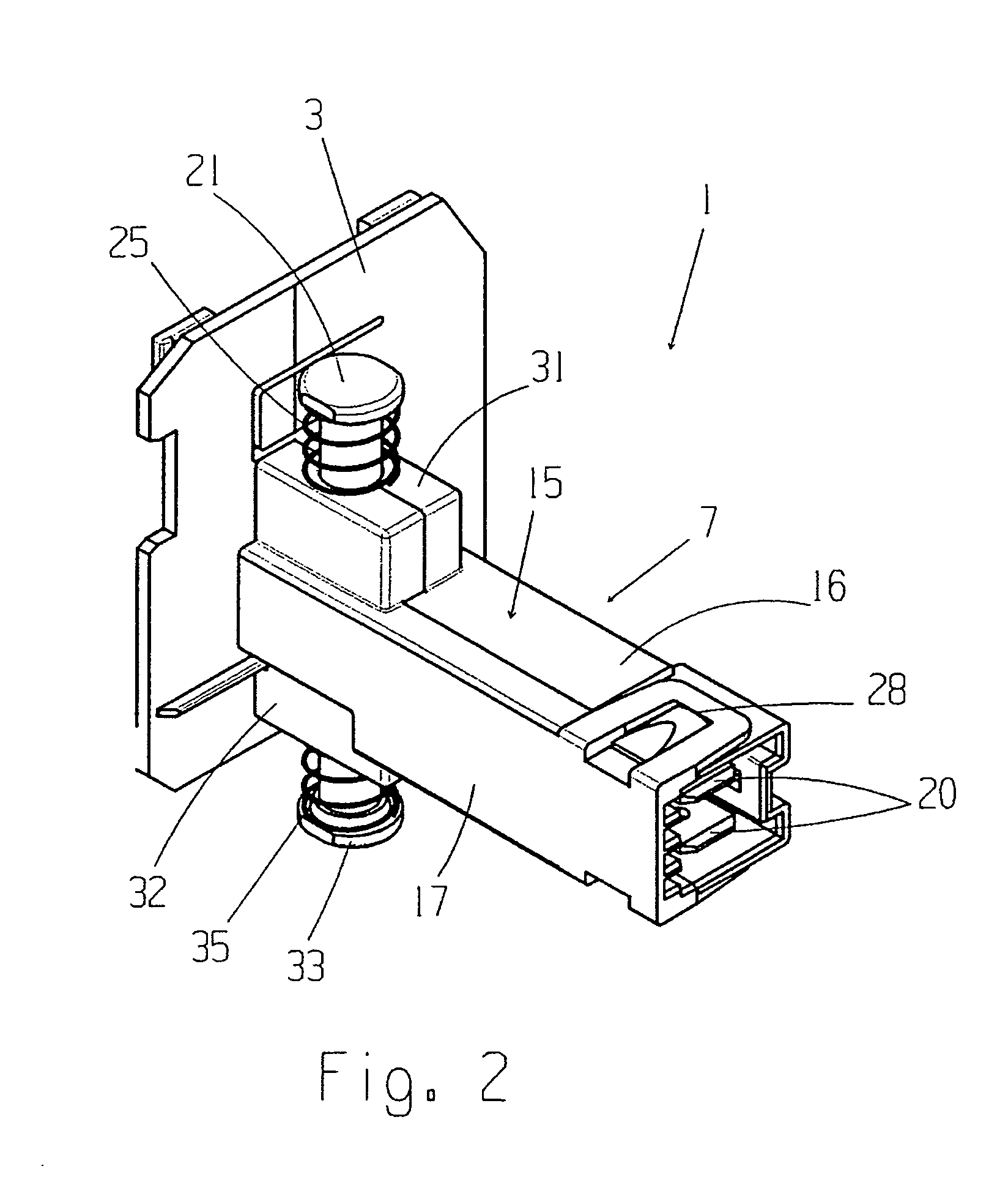 Sensor for detecting belt rupture