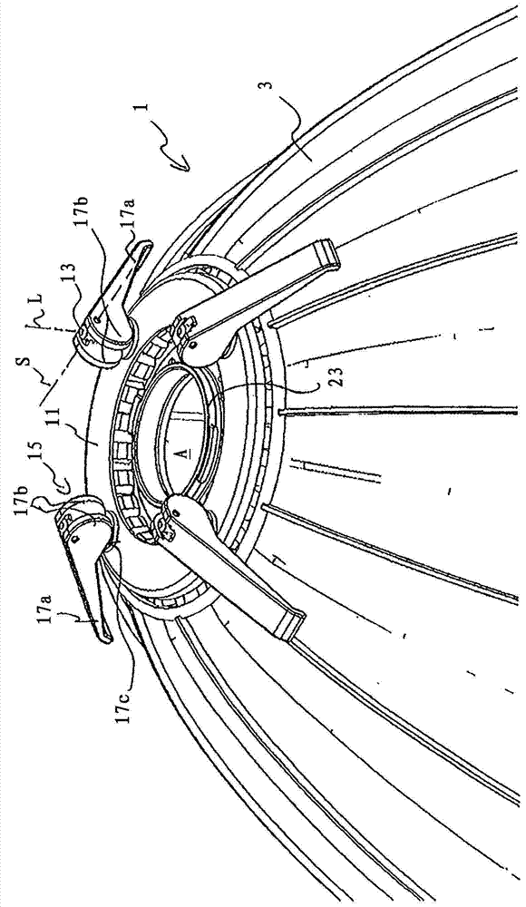 Folding reflector