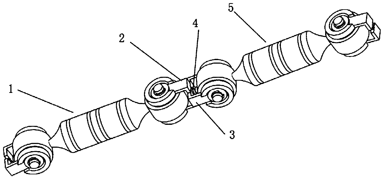 Orthogonal piezoelectric joint mechanism and control method thereof