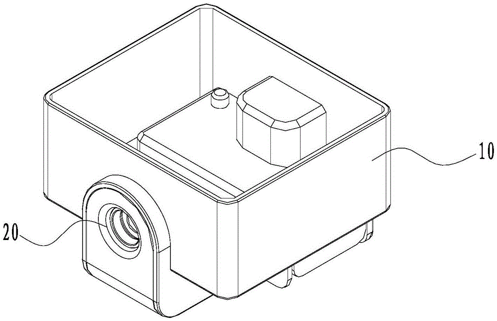 Atomization humidifying device for refrigerator and humidification control method