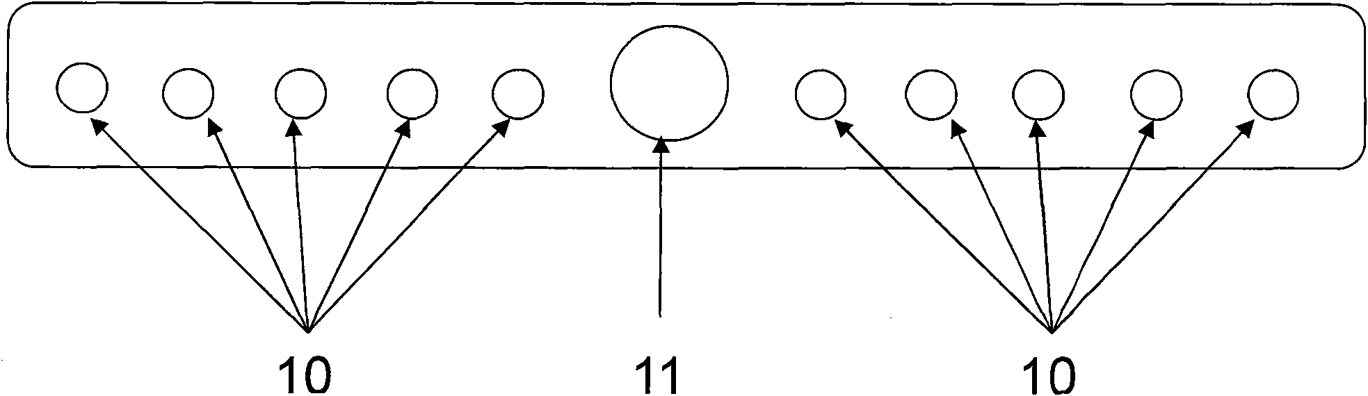 Portable device for determining vertical profile distribution of CO2 concentration in plant population