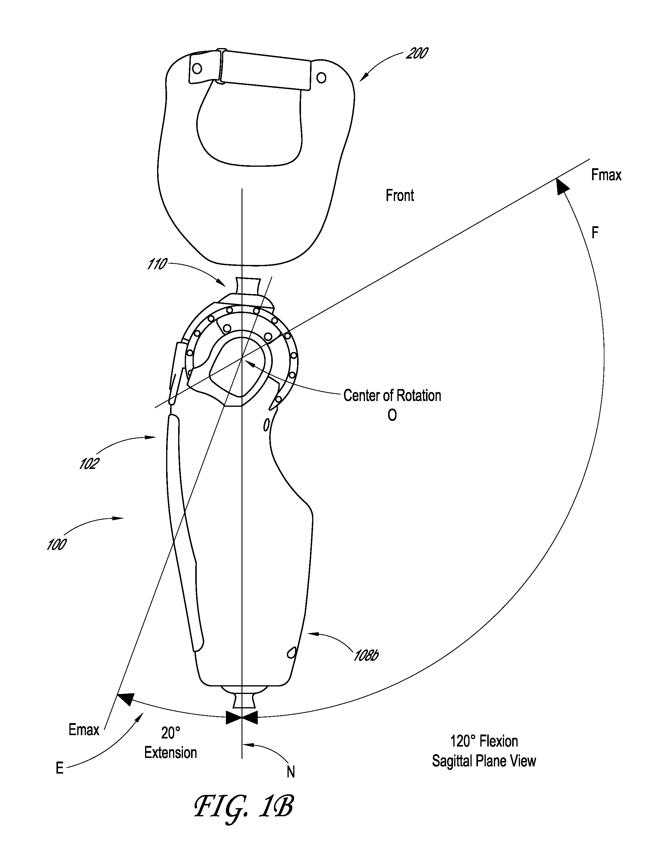 Powered prosthetic hip joint