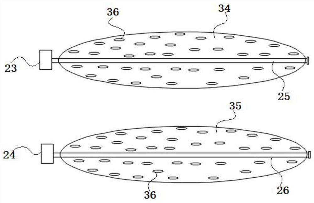 Device for producing biogas through straw two-phase anaerobic fermentation