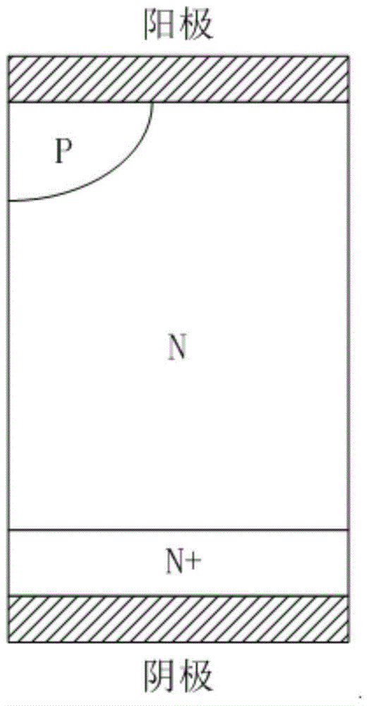 Diode with floating island structure