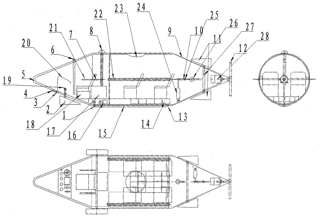 retractable submarine