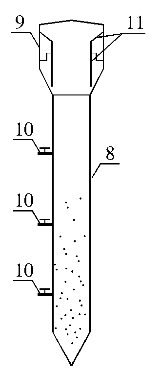 Device for removing nitrogen through bio-autotrophic denitrification