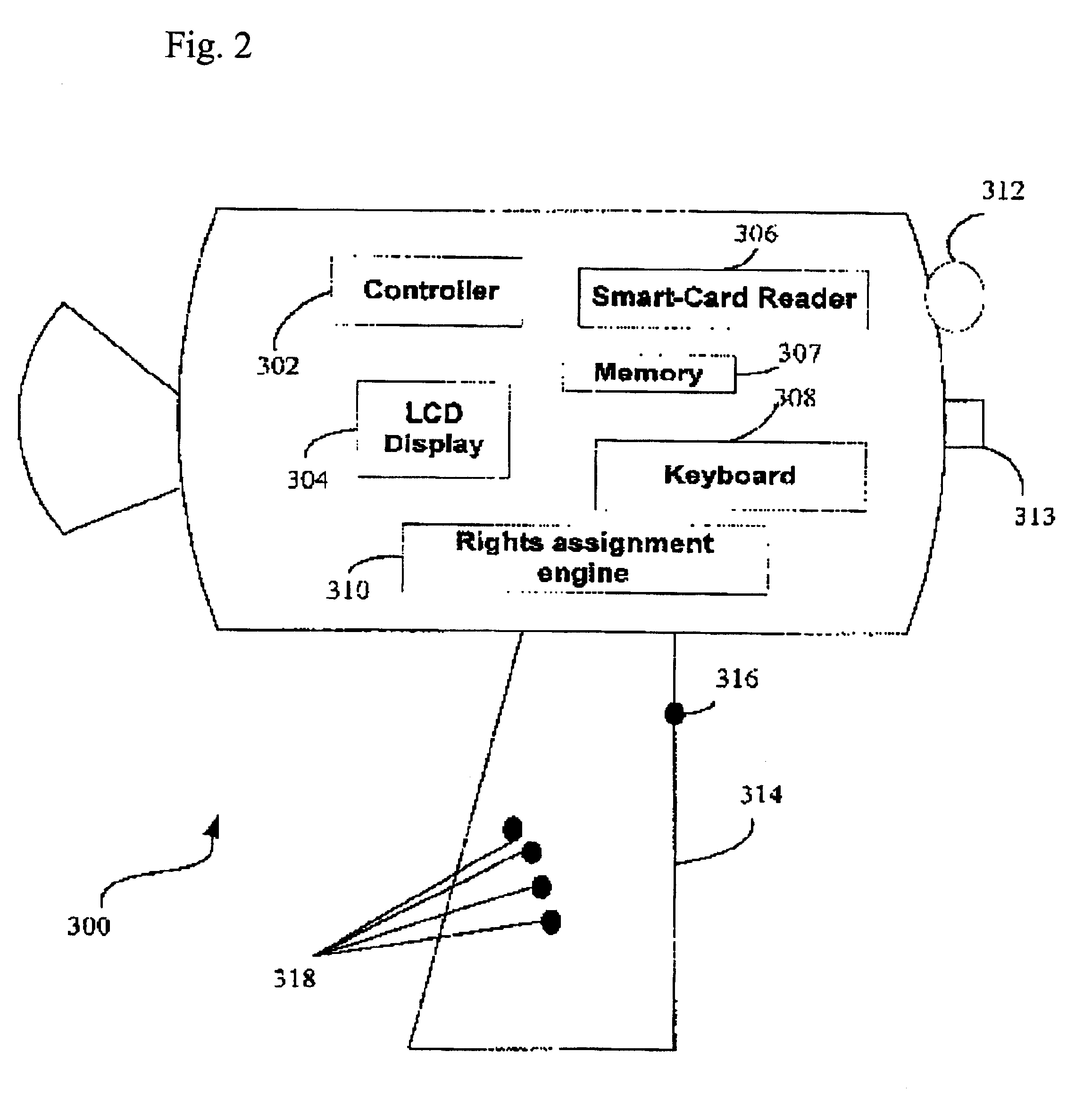 Method and apparatus for establishing usage rights for digital content to be created in the future